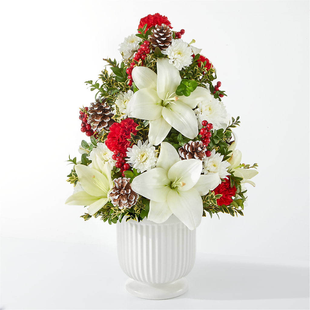 Festive Moments Tree – HOLLOW TREE GIFTS & FLORAL LLC, Cascade IA