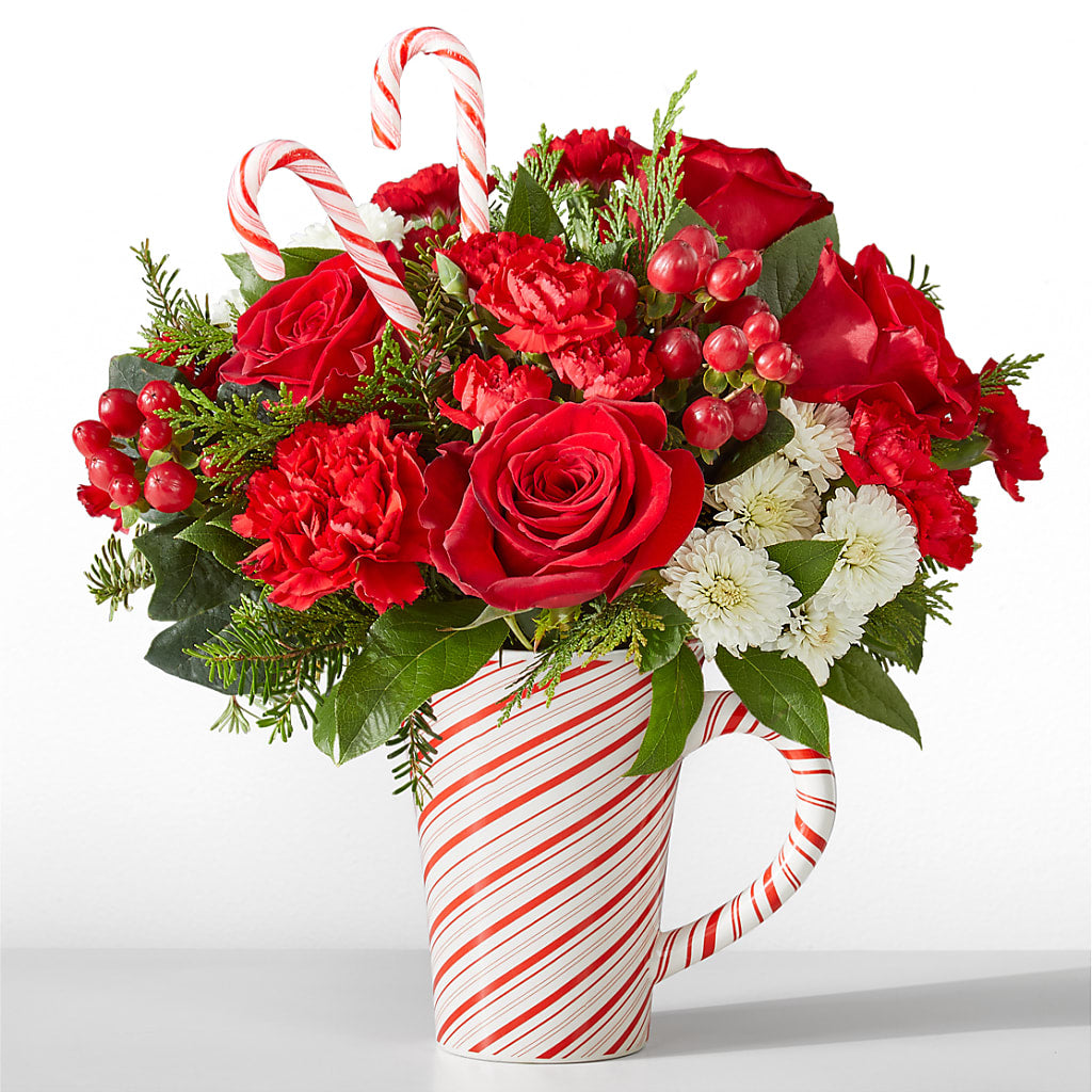 Peppermint Swirl Mug – HOLLOW TREE GIFTS & FLORAL LLC, Cascade IA