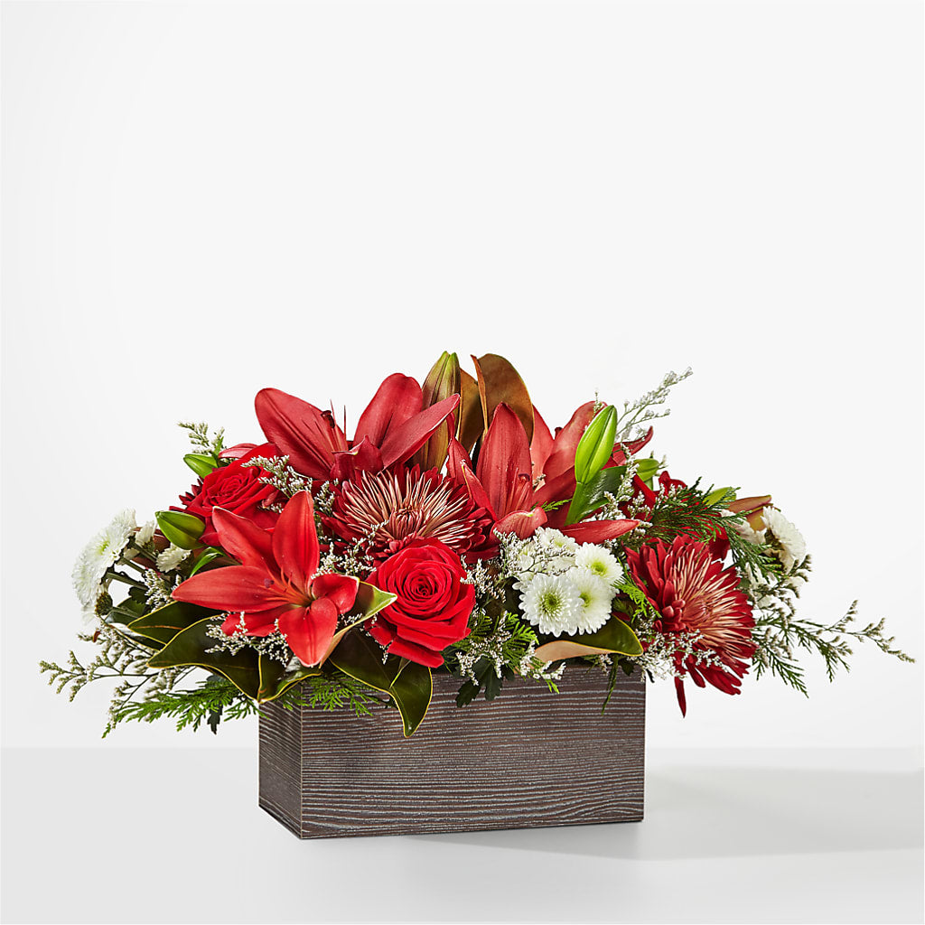 Christmas Break Bouquet – HOLLOW TREE GIFTS & FLORAL LLC, Cascade IA