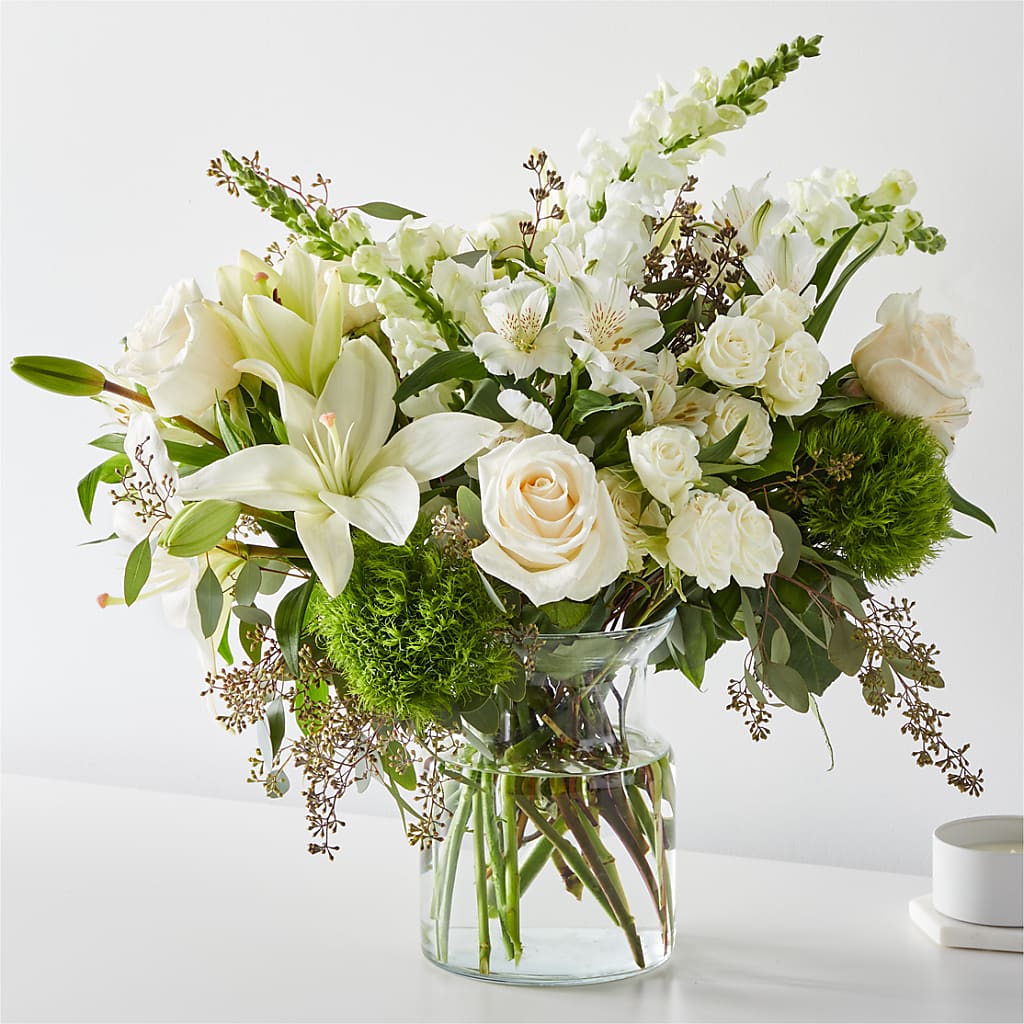 Fresh Linen Bouquet – HOLLOW TREE GIFTS & FLORAL LLC, Cascade IA