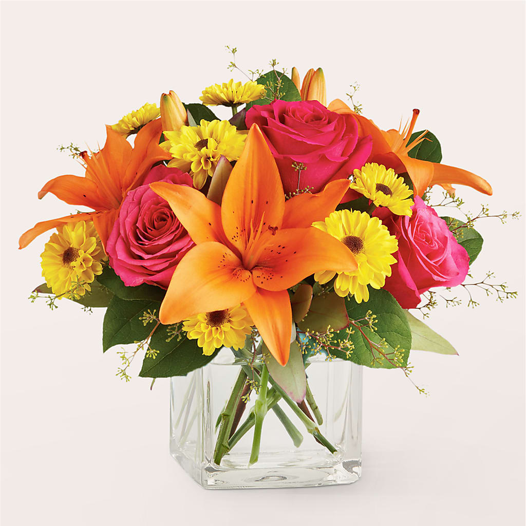 Neon Lights Bouquet – HOLLOW TREE GIFTS & FLORAL LLC, Cascade IA