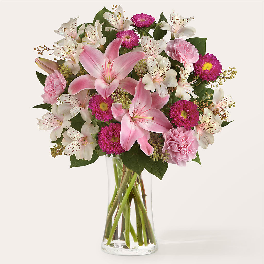 Feeling Fuchsia Bouquet – HOLLOW TREE GIFTS & FLORAL LLC, Cascade IA