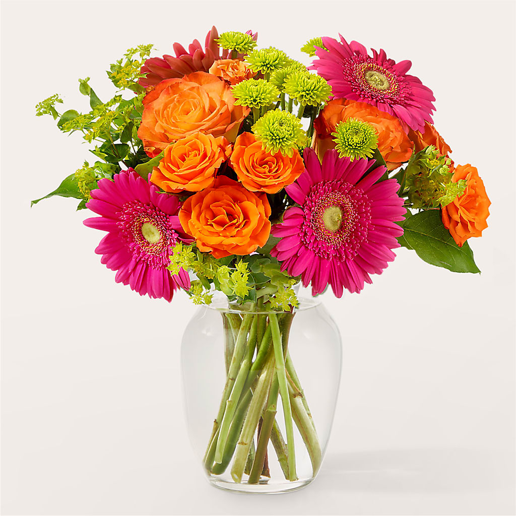 Zest for Life Bouquet – HOLLOW TREE GIFTS & FLORAL LLC, Cascade IA