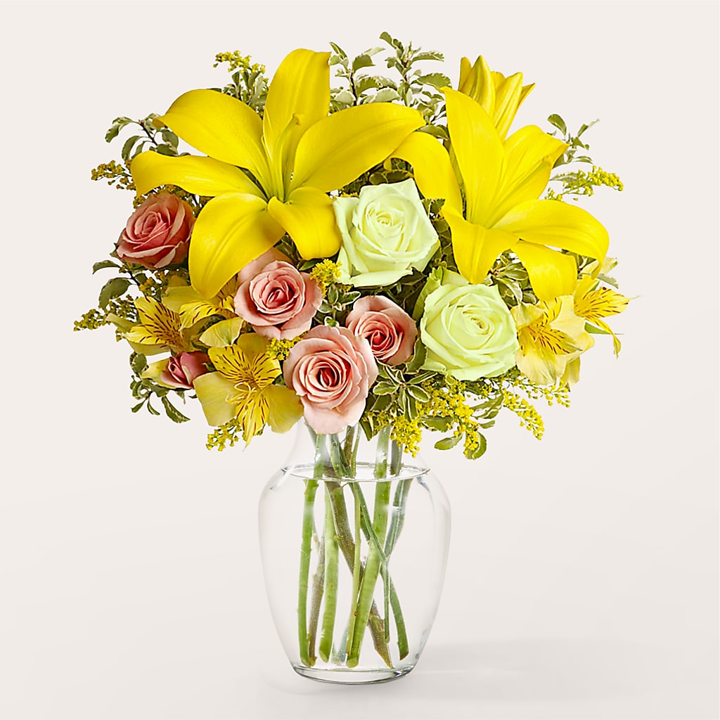 Sunburst Bouquet – HOLLOW TREE GIFTS & FLORAL LLC, Cascade IA