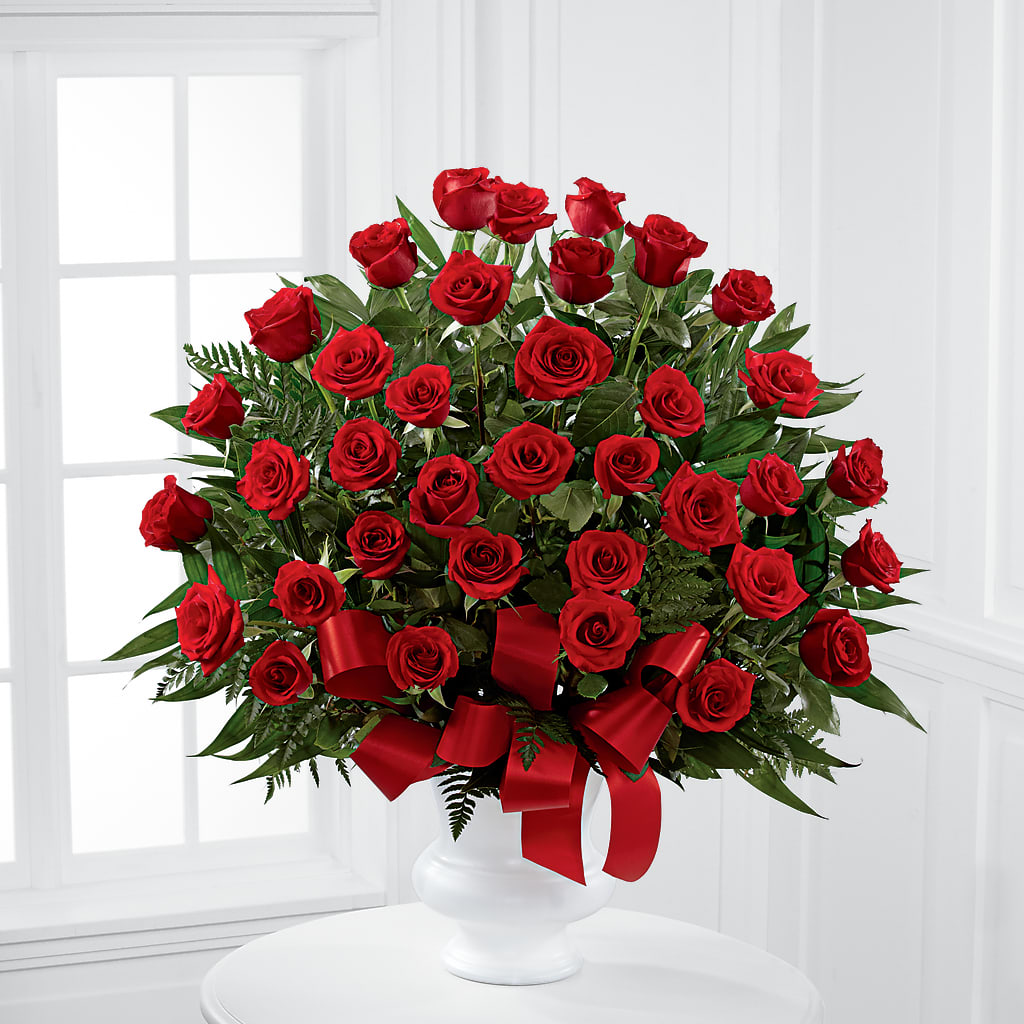 Blessed with Love Arrangement – HOLLOW TREE GIFTS & FLORAL LLC, Cascade IA