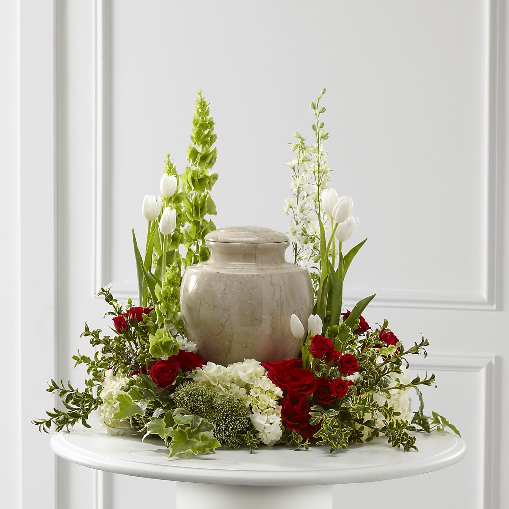 Tears of Comfort Arrangement – HOLLOW TREE GIFTS & FLORAL LLC, Cascade IA