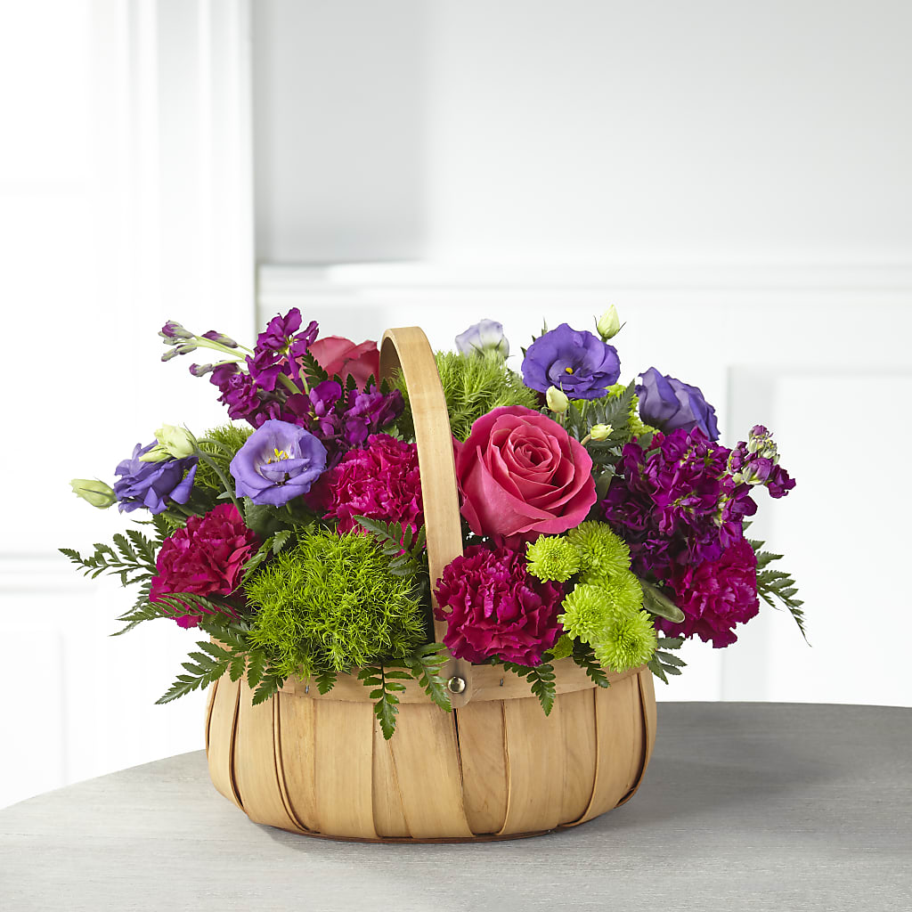 Serene Sanctuary Basket – HOLLOW TREE GIFTS & FLORAL LLC, Cascade IA