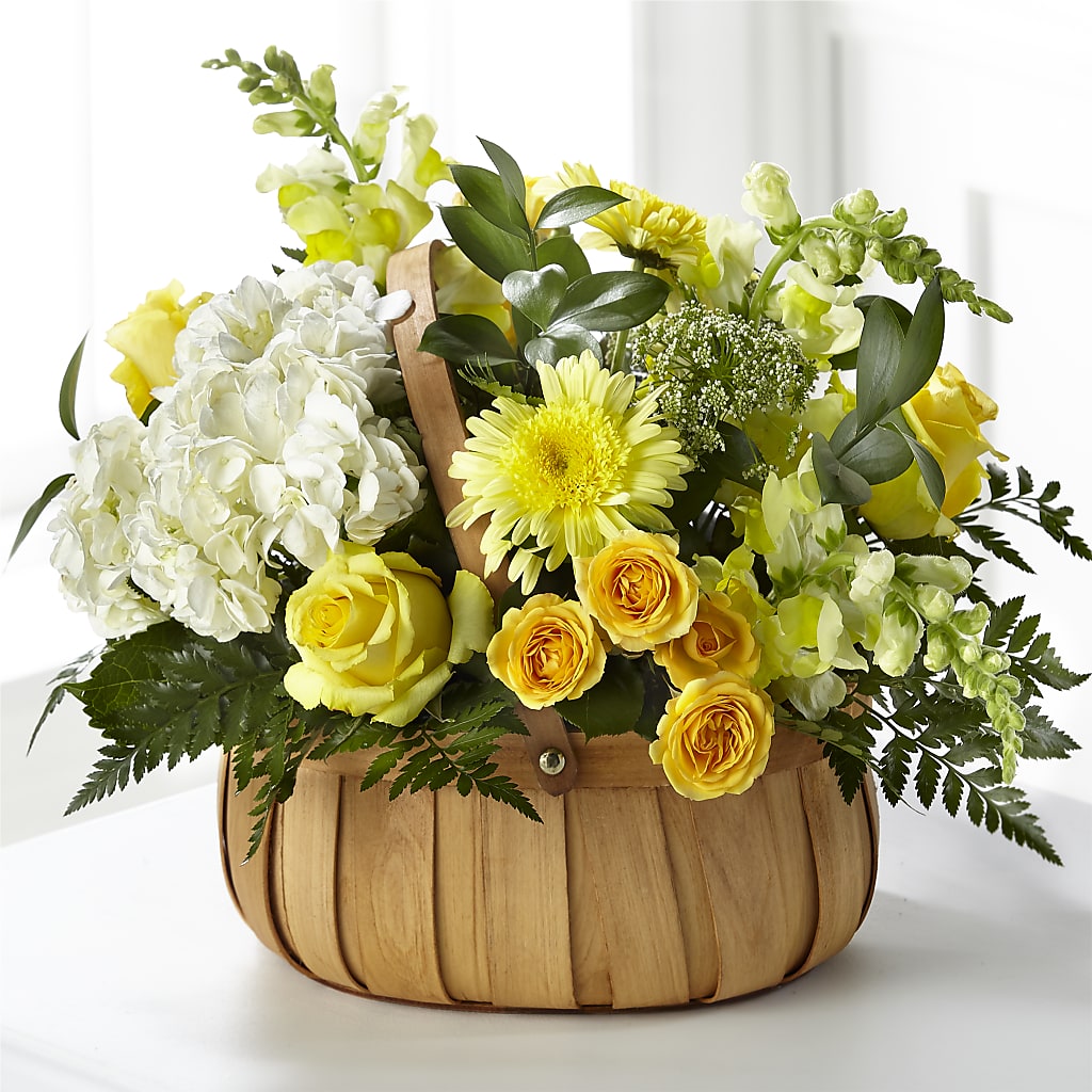 Rustic Remembrance Basket – HOLLOW TREE GIFTS & FLORAL LLC, Cascade IA