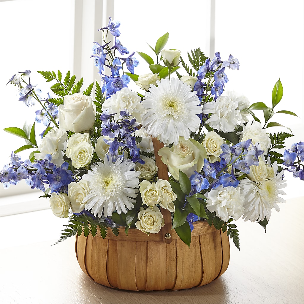 Harmony & Grace Basket – HOLLOW TREE GIFTS & FLORAL LLC, Cascade IA