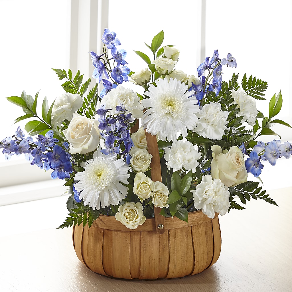 Harmony & Grace Basket – HOLLOW TREE GIFTS & FLORAL LLC, Cascade IA
