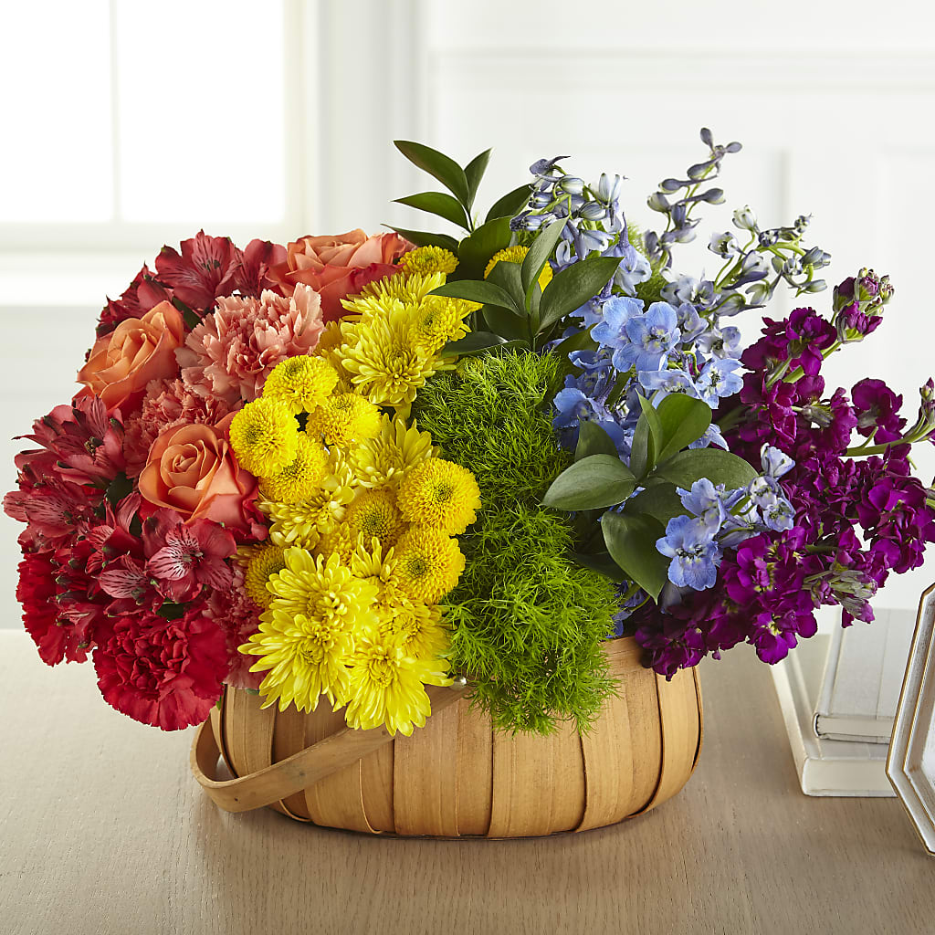 Prideful Basket – HOLLOW TREE GIFTS & FLORAL LLC, Cascade IA