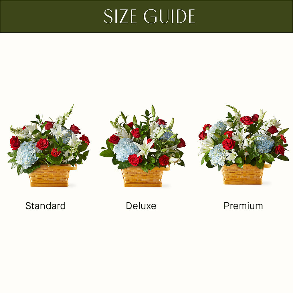 Greater Glory Basket – HOLLOW TREE GIFTS & FLORAL LLC, Cascade IA