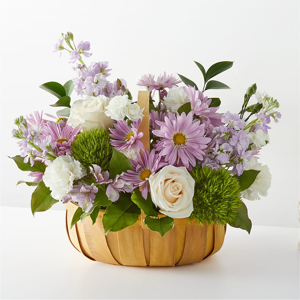Peace & Love Basket – HOLLOW TREE GIFTS & FLORAL LLC, Cascade IA