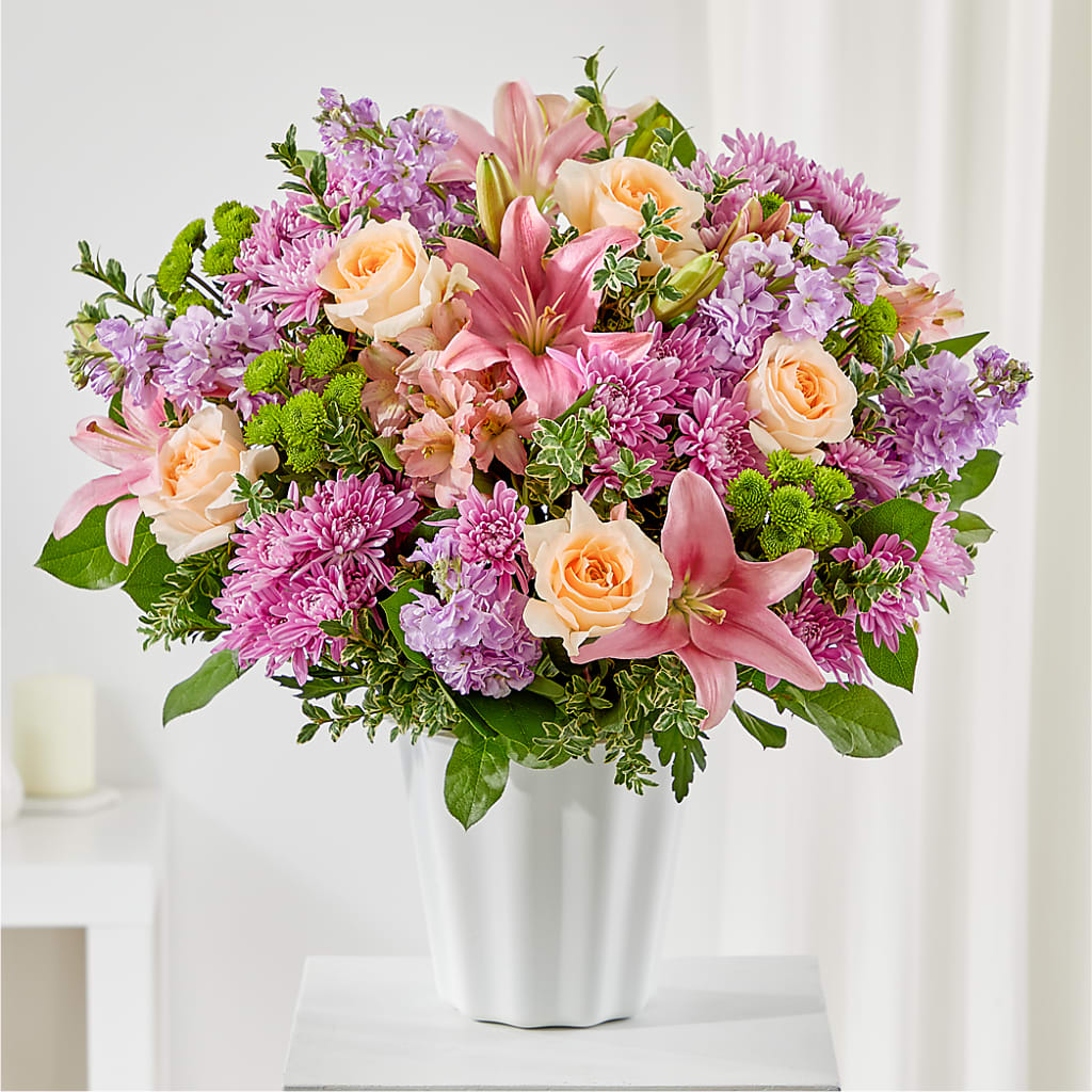 Supportive Embrace Tabletop Basket – HOLLOW TREE GIFTS & FLORAL LLC, Cascade IA