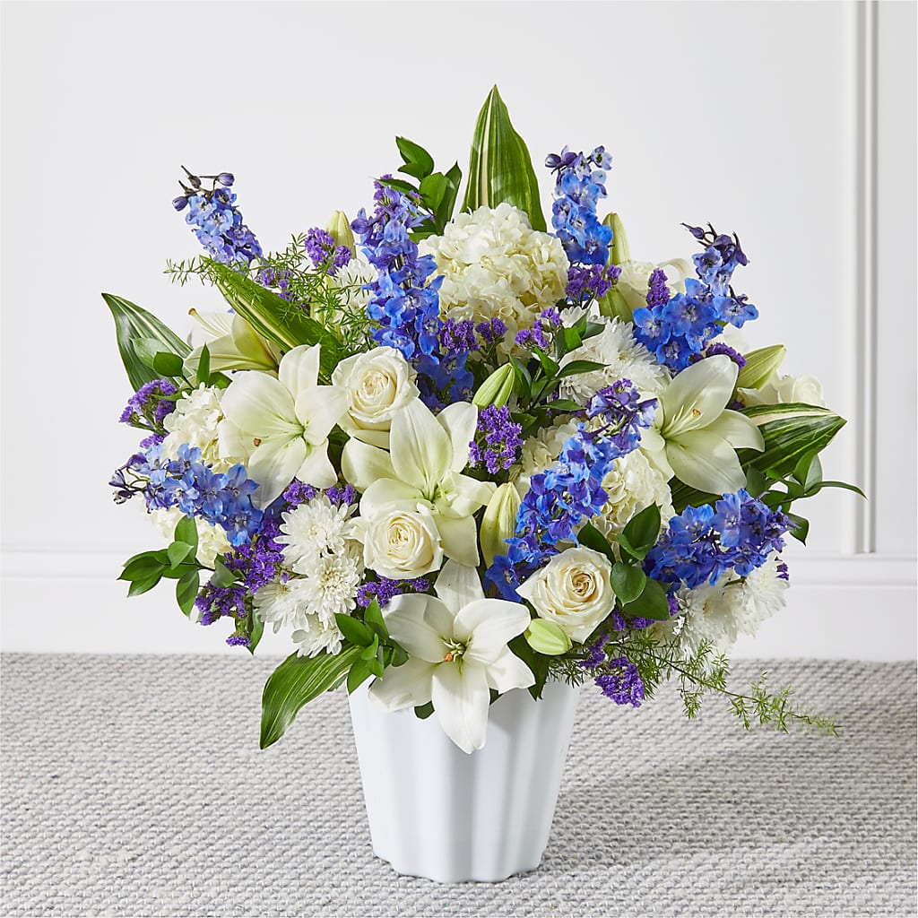 Take Comfort Floor Basket – HOLLOW TREE GIFTS & FLORAL LLC, Cascade IA