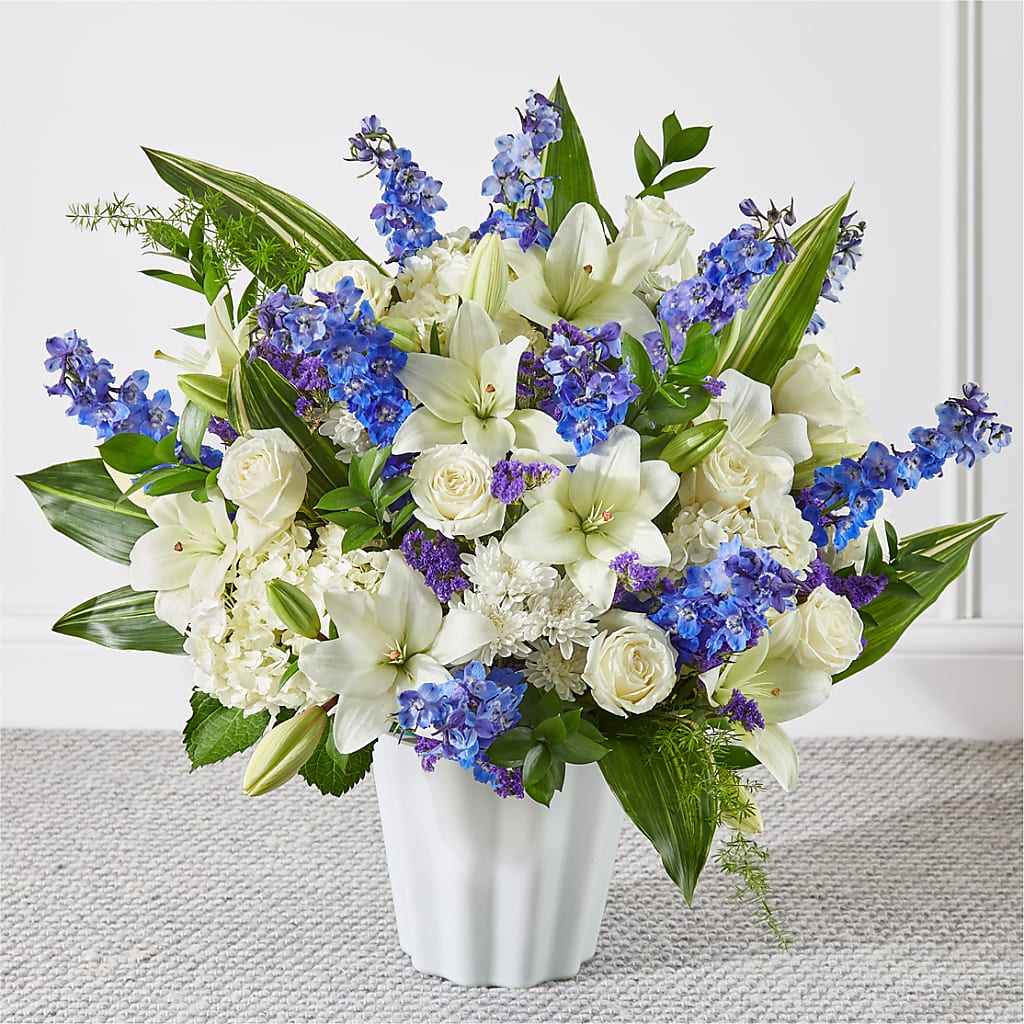 Take Comfort Floor Basket – HOLLOW TREE GIFTS & FLORAL LLC, Cascade IA