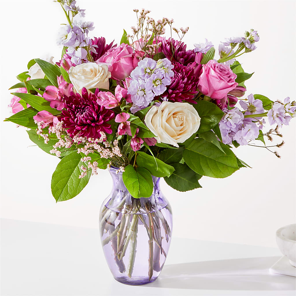 Amethyst Dreams Bouquet – HOLLOW TREE GIFTS & FLORAL LLC, Cascade IA