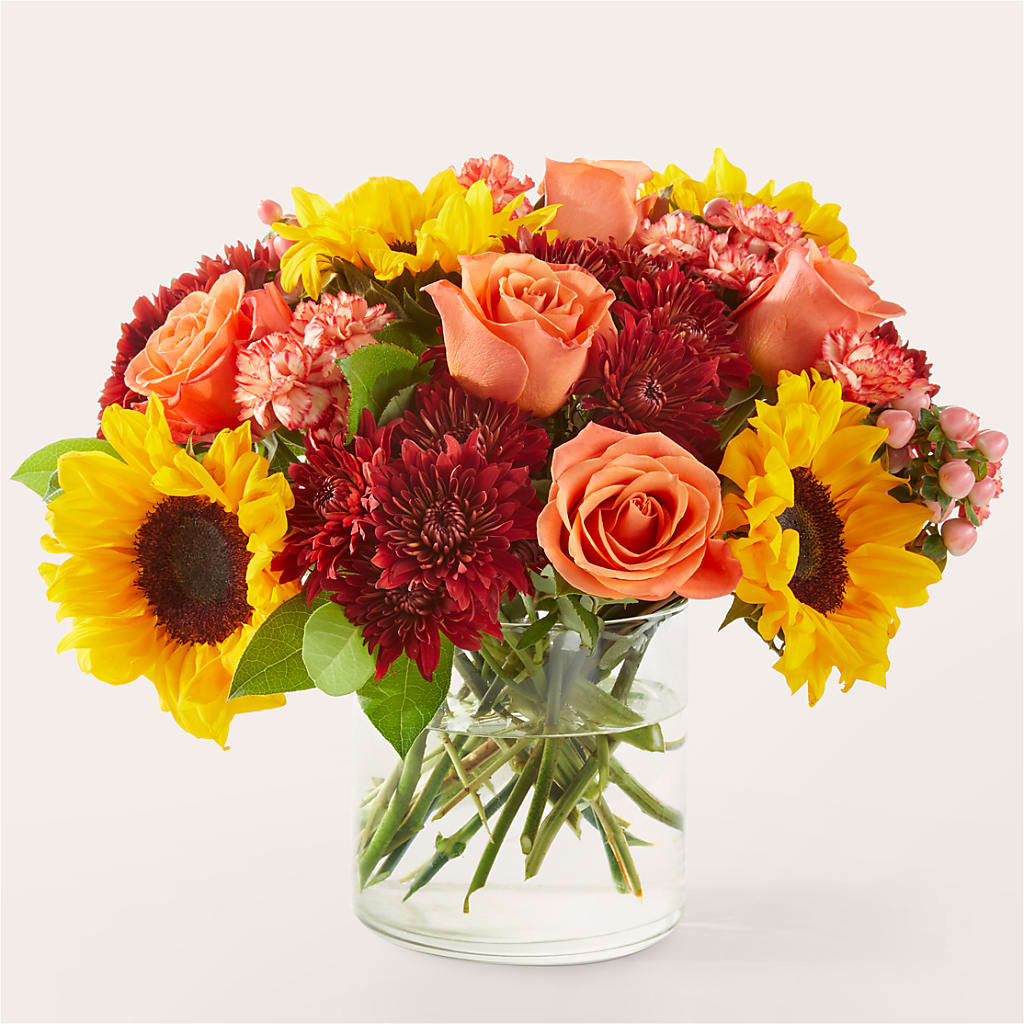 September Sunset Bouquet – HOLLOW TREE GIFTS & FLORAL LLC, Cascade IA