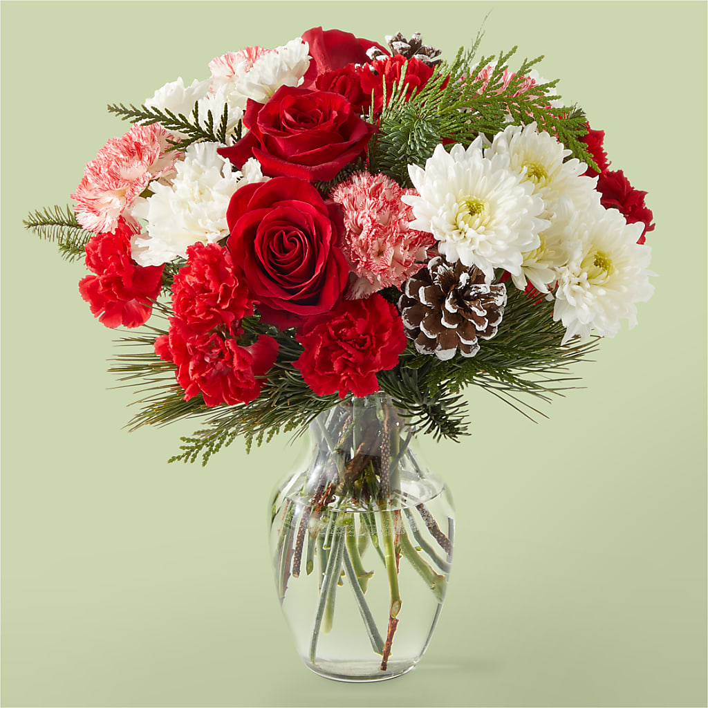 Candy Cane Lane Bouquet – HOLLOW TREE GIFTS & FLORAL LLC, Cascade IA