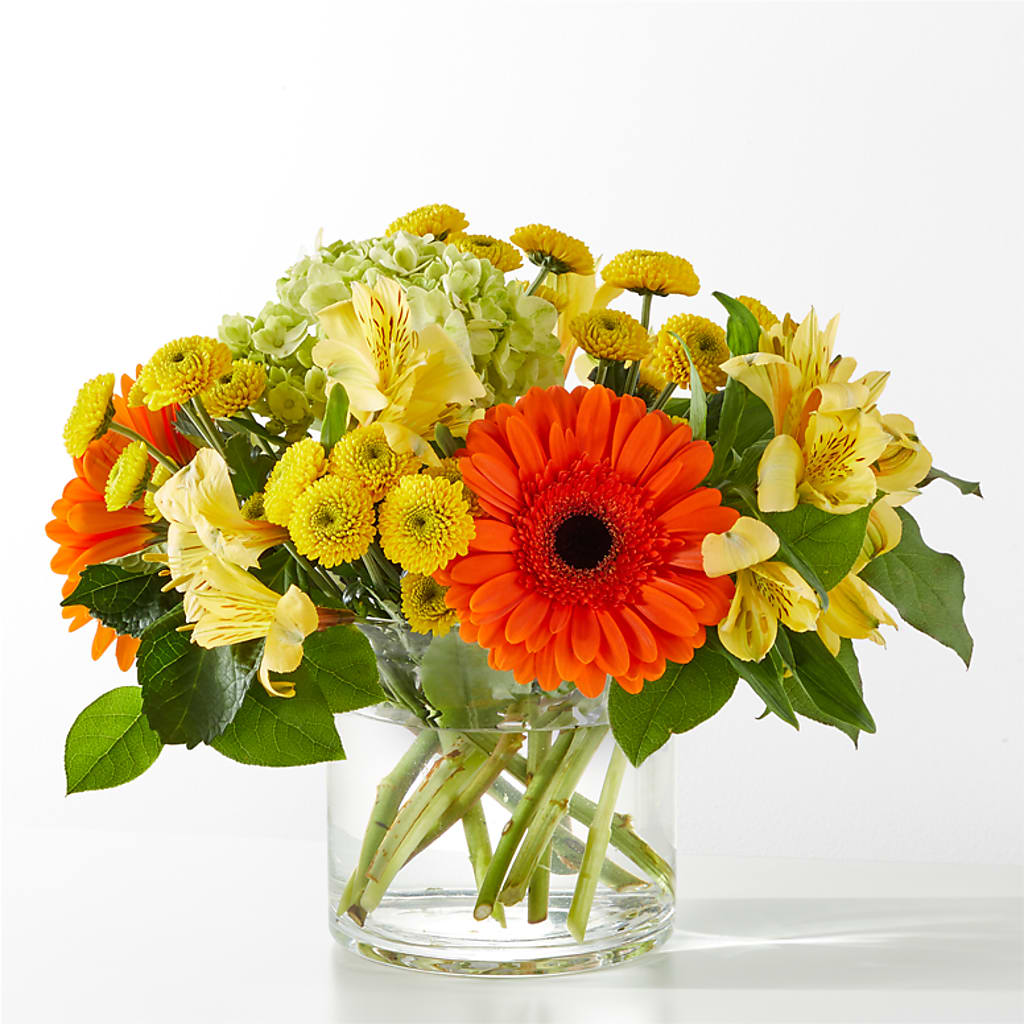 Autumn Sunshine Bouquet – HOLLOW TREE GIFTS & FLORAL LLC, Cascade IA