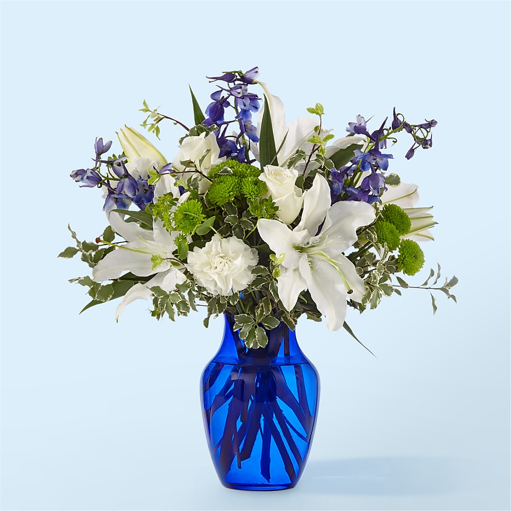 Santorini Bouquet – HOLLOW TREE GIFTS & FLORAL LLC, Cascade IA