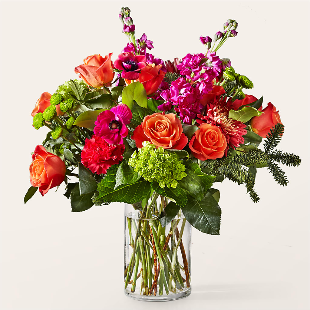 All the Tinsel Bouquet – HOLLOW TREE GIFTS & FLORAL LLC, Cascade IA