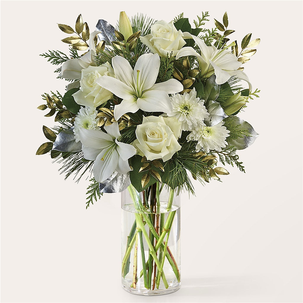 Wintry Mix Bouquet – HOLLOW TREE GIFTS & FLORAL LLC, Cascade IA