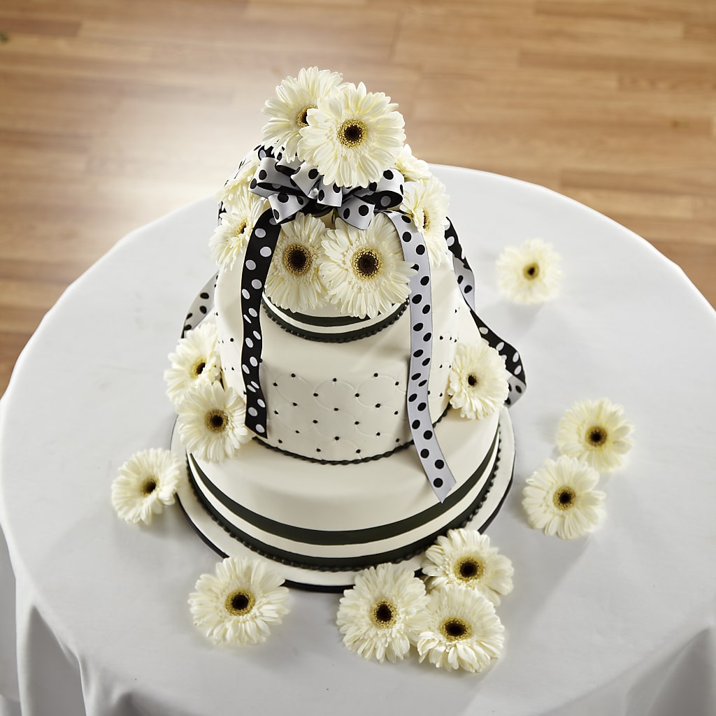 Simple Sophistication Cake Décor – HOLLOW TREE GIFTS & FLORAL LLC, Cascade IA