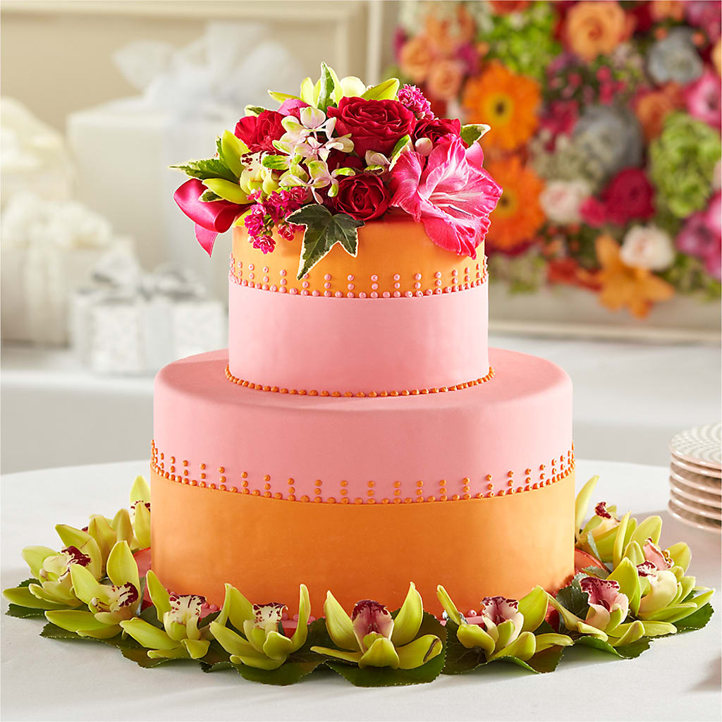 Sweet Citrus Cake Decor – HOLLOW TREE GIFTS & FLORAL LLC, Cascade IA