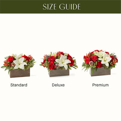 Snowy Wonderland Bouquet – HOLLOW TREE GIFTS & FLORAL LLC, Cascade IA