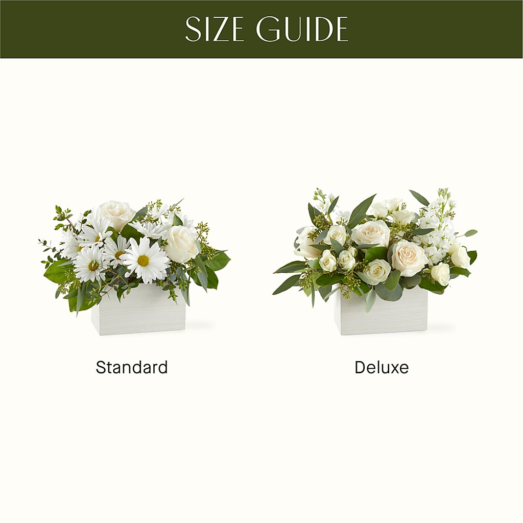 Fresh Linen Box Bouquet – HOLLOW TREE GIFTS & FLORAL LLC, Cascade IA