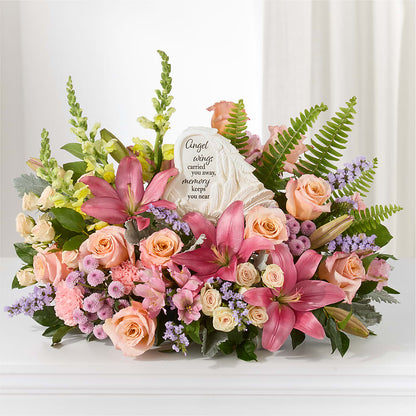 Gentle Light Arrangement – HOLLOW TREE GIFTS & FLORAL LLC, Cascade IA