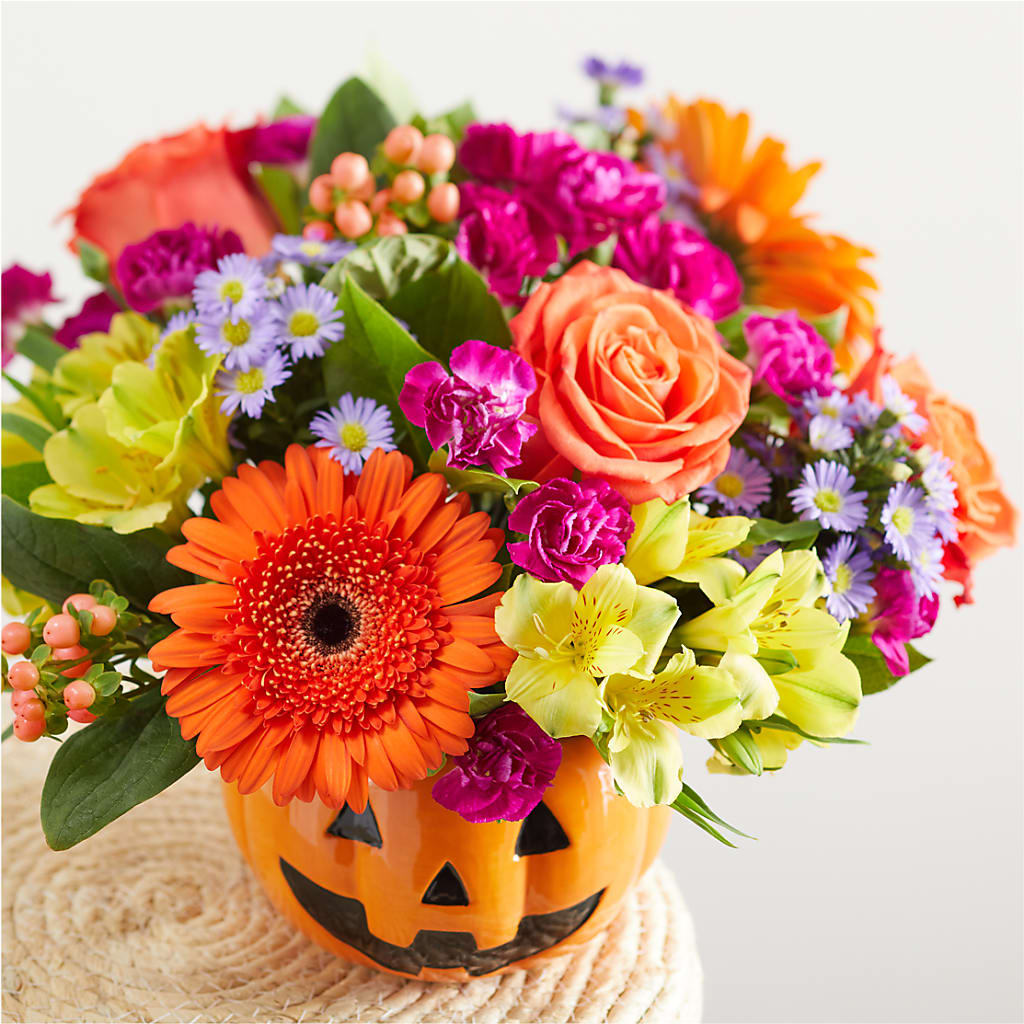Tricks & Treats Pumpkin – HOLLOW TREE GIFTS & FLORAL LLC, Cascade IA