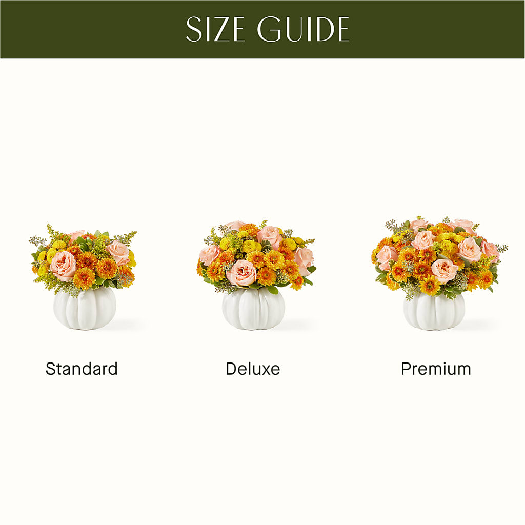 Peachy Pumpkin – HOLLOW TREE GIFTS & FLORAL LLC, Cascade IA