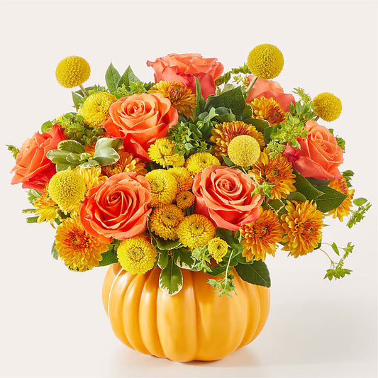Gourdgeous Pumpkin – HOLLOW TREE GIFTS & FLORAL LLC, Cascade IA