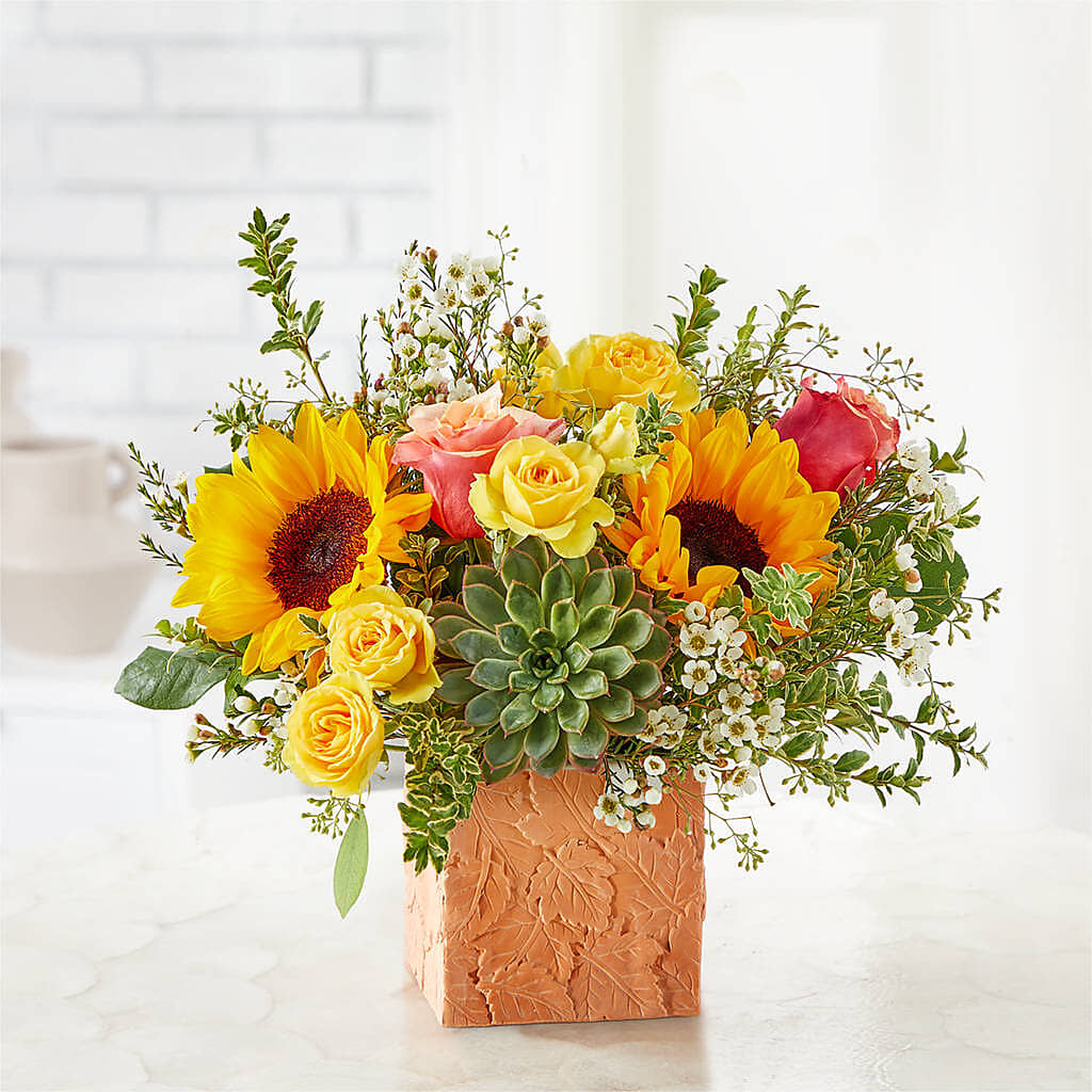 Sunflower Season Bouquet – HOLLOW TREE GIFTS & FLORAL LLC, Cascade IA