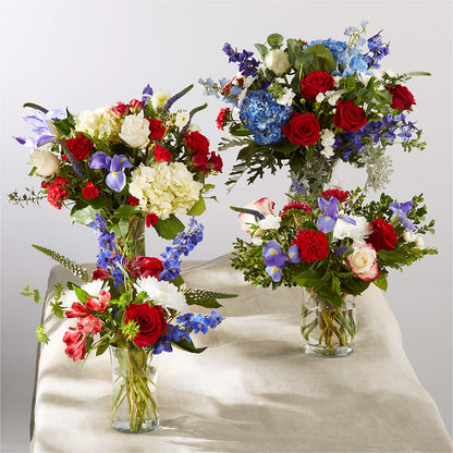 Star Spangled - A Florist Original – HOLLOW TREE GIFTS & FLORAL LLC, Cascade IA