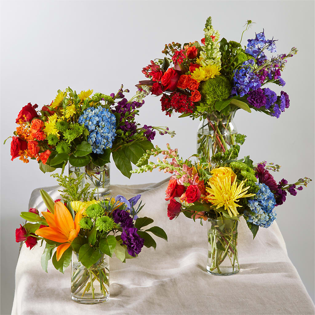 Summer Spectra - A Florist Original – HOLLOW TREE GIFTS & FLORAL LLC, Cascade IA
