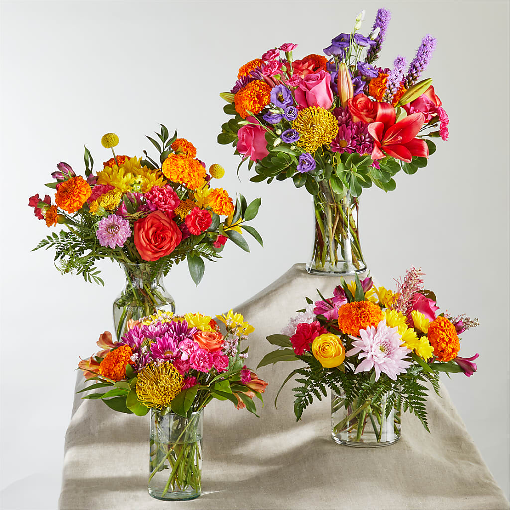 Feast of Color – A Florist Original – HOLLOW TREE GIFTS & FLORAL LLC, Cascade IA