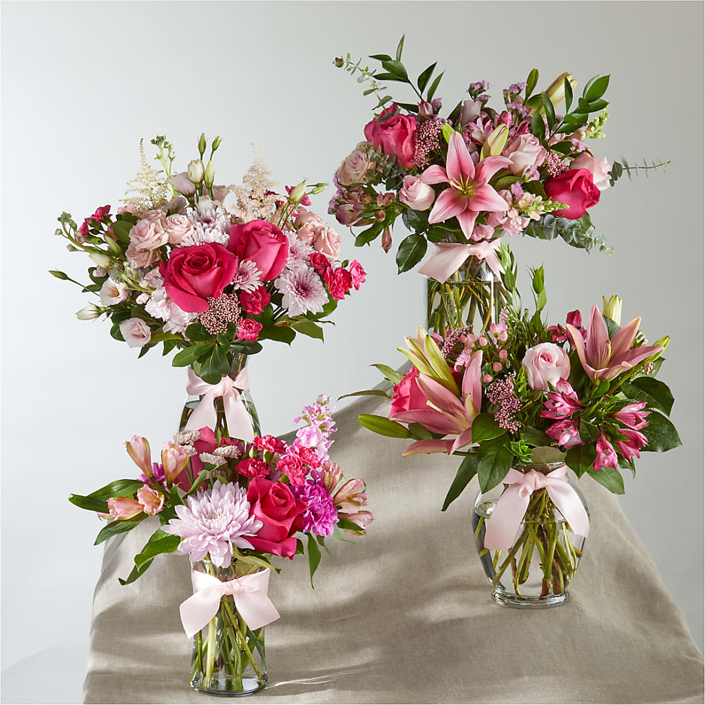 Pink Ribbon - A Florist Original – HOLLOW TREE GIFTS & FLORAL LLC, Cascade IA