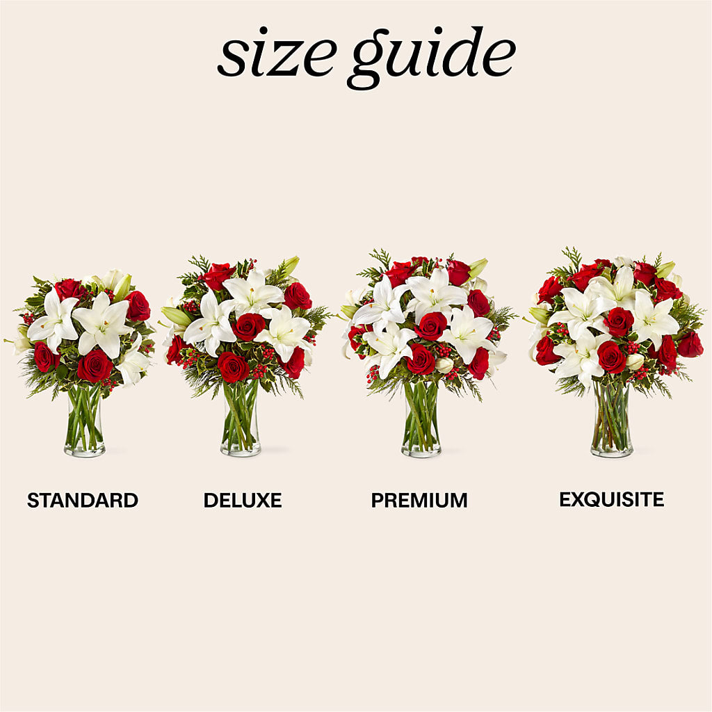 Sparkling Snowflakes Bouquet – HOLLOW TREE GIFTS & FLORAL LLC, Cascade IA