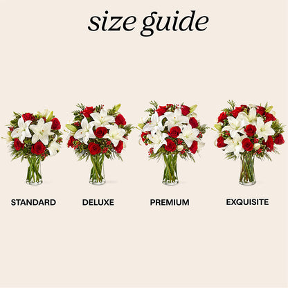 Sparkling Snowflakes Bouquet – HOLLOW TREE GIFTS & FLORAL LLC, Cascade IA