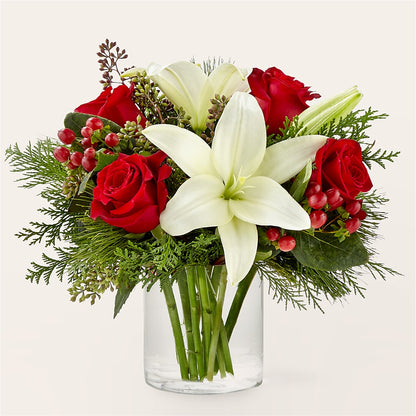 Glittering Lights Bouquet – HOLLOW TREE GIFTS & FLORAL LLC, Cascade IA