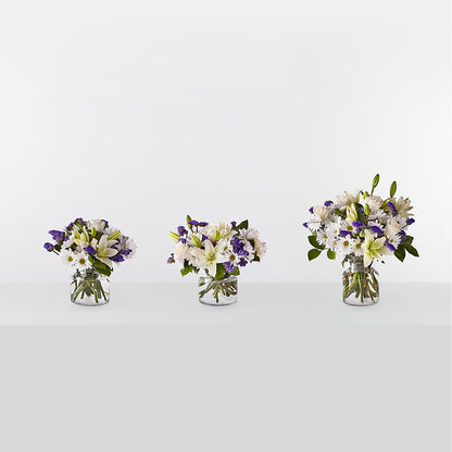Beyond Blue Bouquet – HOLLOW TREE GIFTS & FLORAL LLC, Cascade IA
