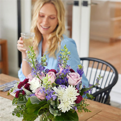 Violet Frost Bouquet – HOLLOW TREE GIFTS & FLORAL LLC, Cascade IA