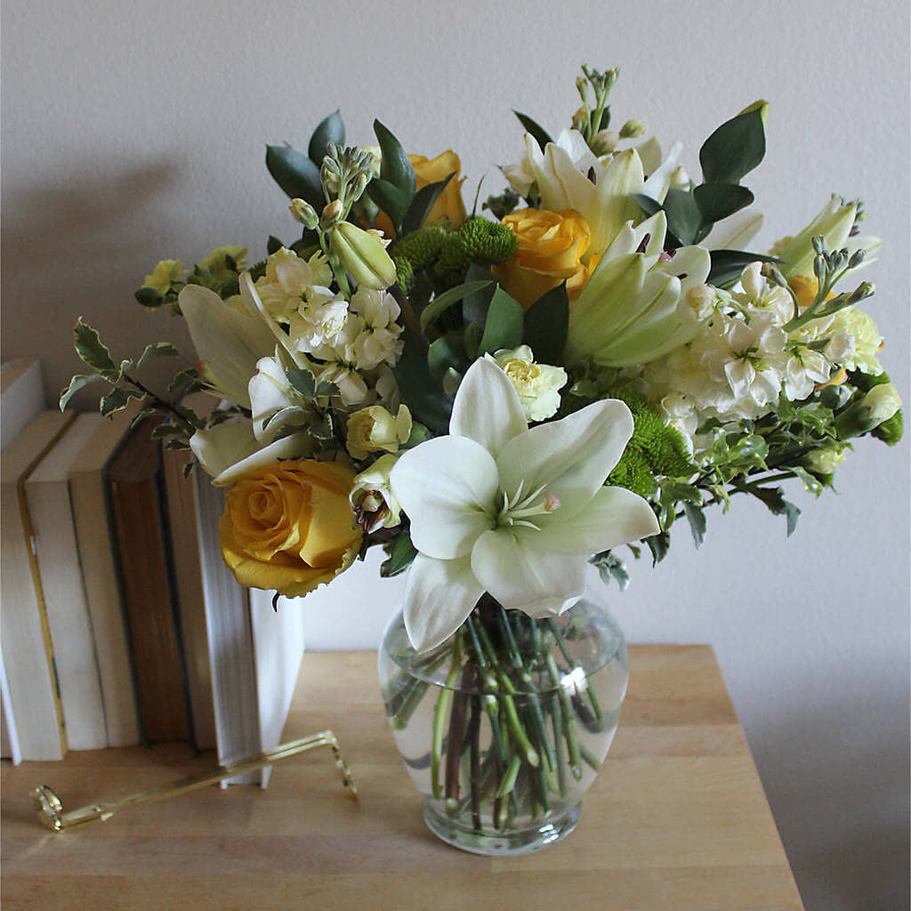 Hope & Serenity Bouquet – HOLLOW TREE GIFTS & FLORAL LLC, Cascade IA