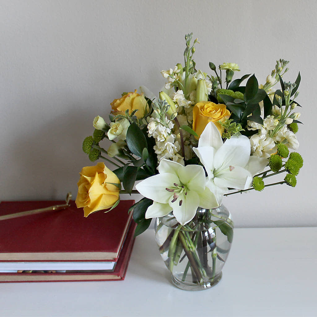 Hope & Serenity Bouquet – HOLLOW TREE GIFTS & FLORAL LLC, Cascade IA