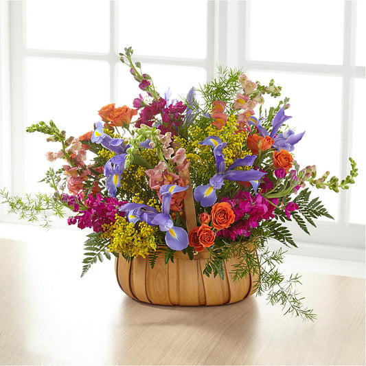 Garden of Life Basket – HOLLOW TREE GIFTS & FLORAL LLC, Cascade IA