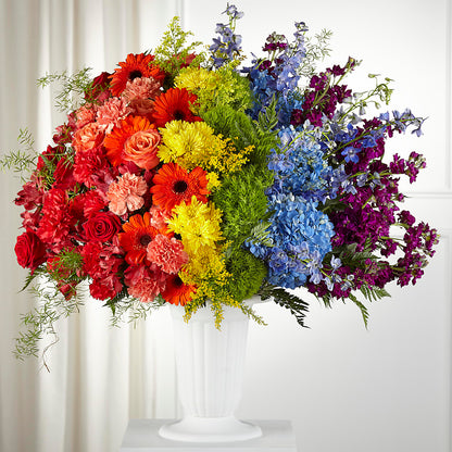 Pride & Unity Arrangement – HOLLOW TREE GIFTS & FLORAL LLC, Cascade IA