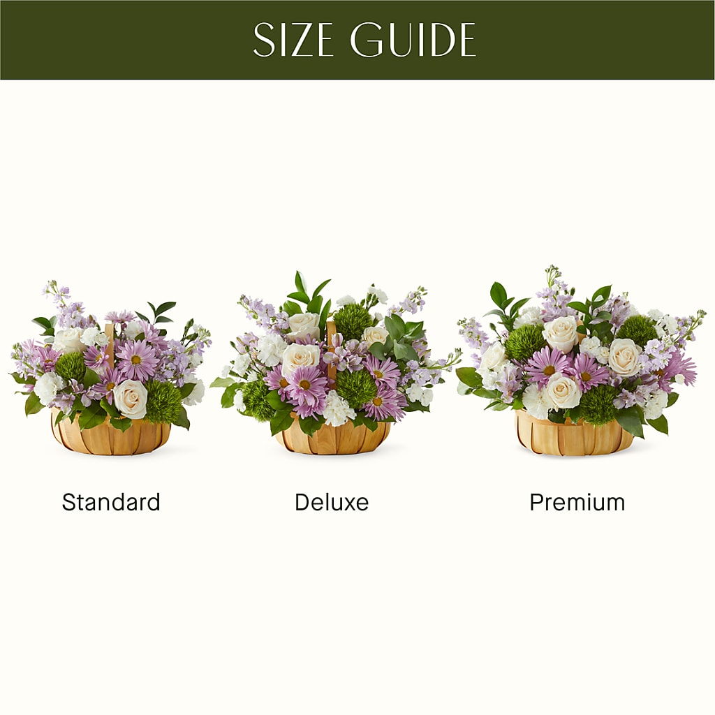 Peace & Love Basket – HOLLOW TREE GIFTS & FLORAL LLC, Cascade IA